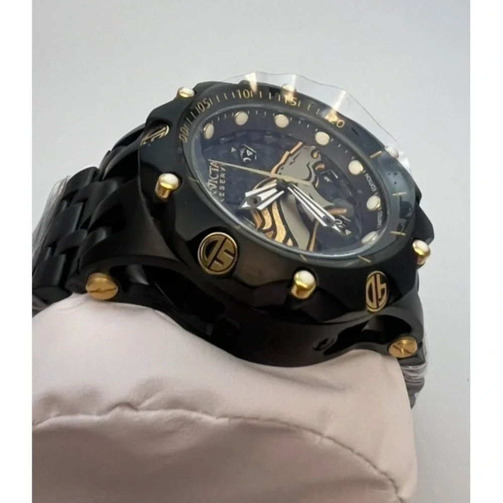 #W034 Invicta NFL Denver Broncos 36163 Swiss Quartz 51mm Men's Watch